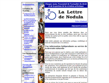 Tablet Screenshot of nodula.com